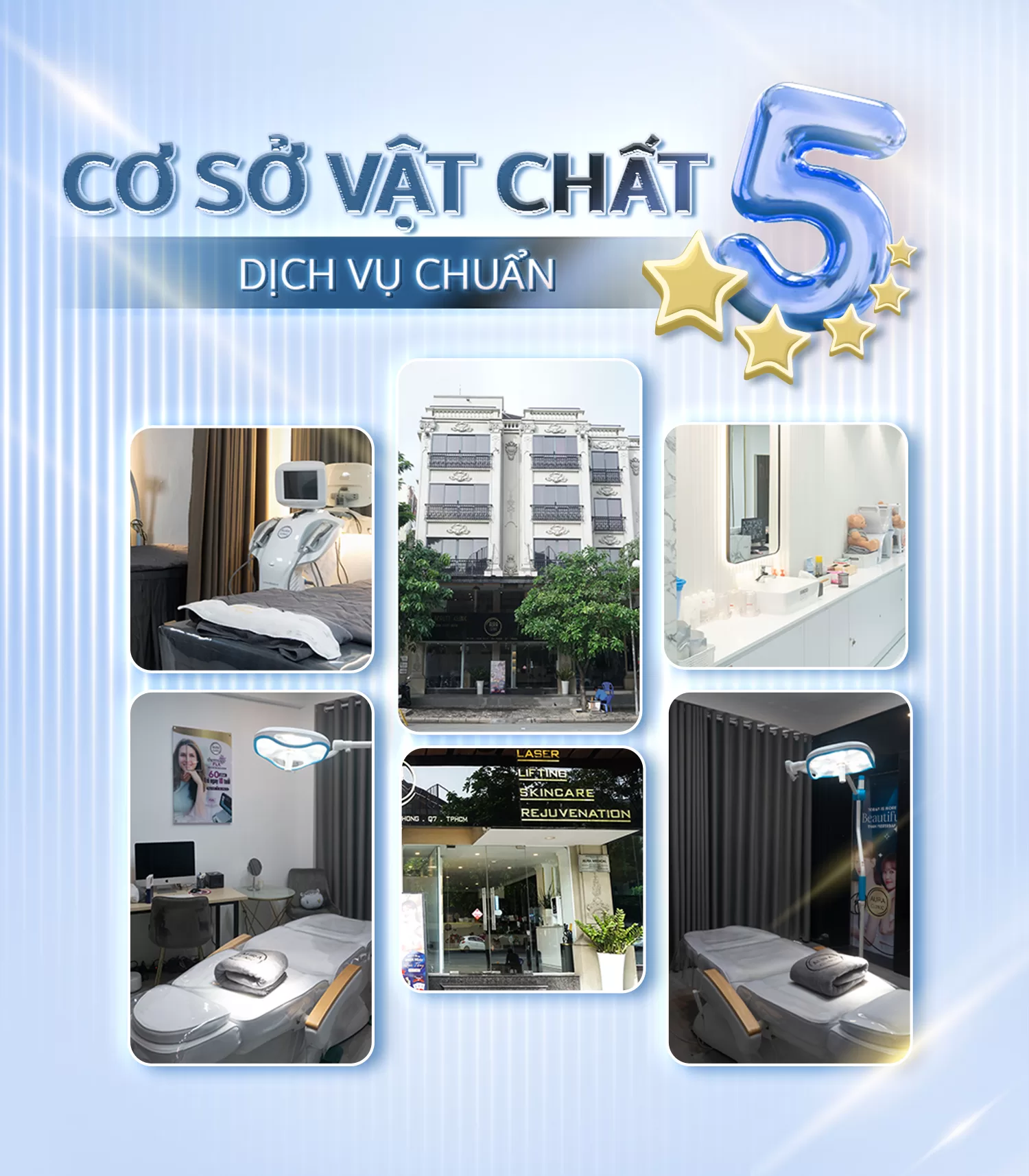 cơ sở vật chất aura clinic